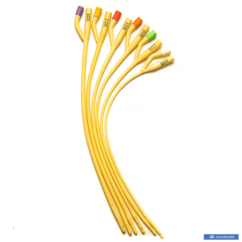 Катетер Фолея "ALEXPHARM", 20 Fr, 2-ходовий , латексний